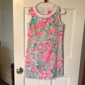 Lilly Pulitzer girls size 14 floral pattern dress